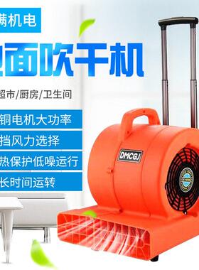 地面吹干机酒店宾馆商场地毯调速除湿鼓风机拉杆式大风量干爽速干