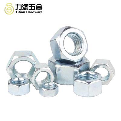 304不锈钢美制六角螺母帽防松紧固4#-406#-3210#-2410#-322#-56
