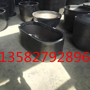 椭圆形碳化硅石墨熔炼坩埚 高频感应熔金炉专用 加工石墨熔金坩埚