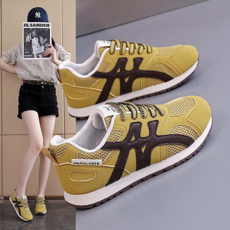 时尚网休闲鞋系带运动复古老爹鞋