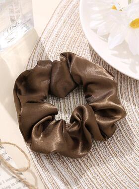 ins wind retro women's large headband hair rope accessor