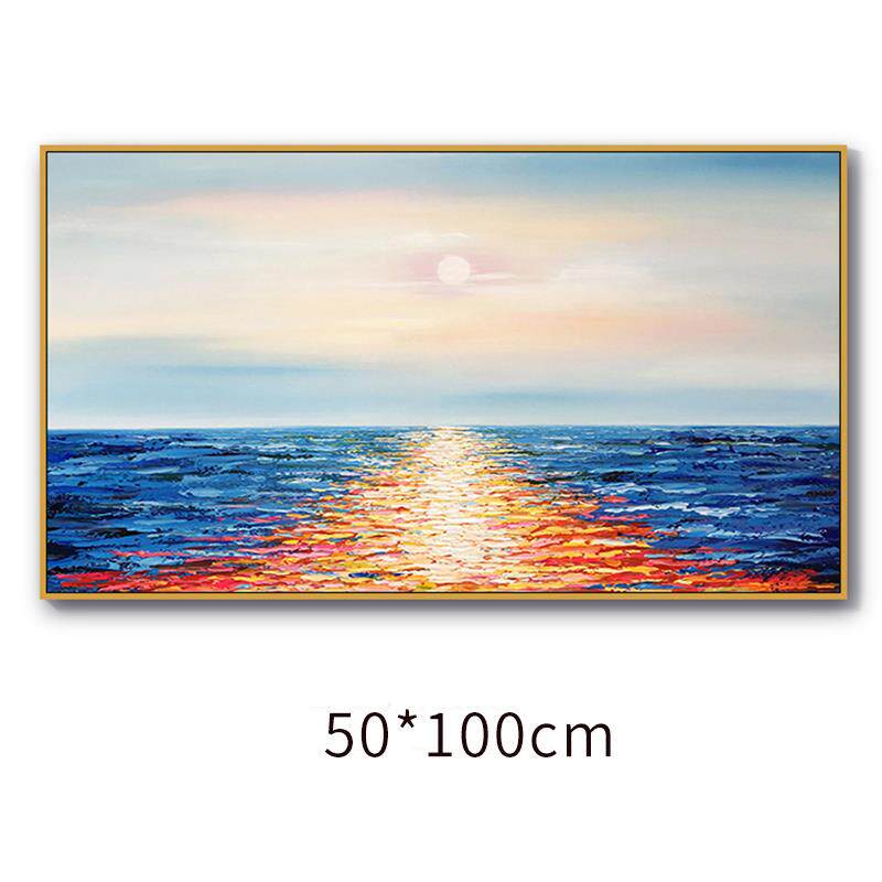 高档纯特价油画捡漏工手绘油装画清仓手成品画大芬村油画挂画小幅