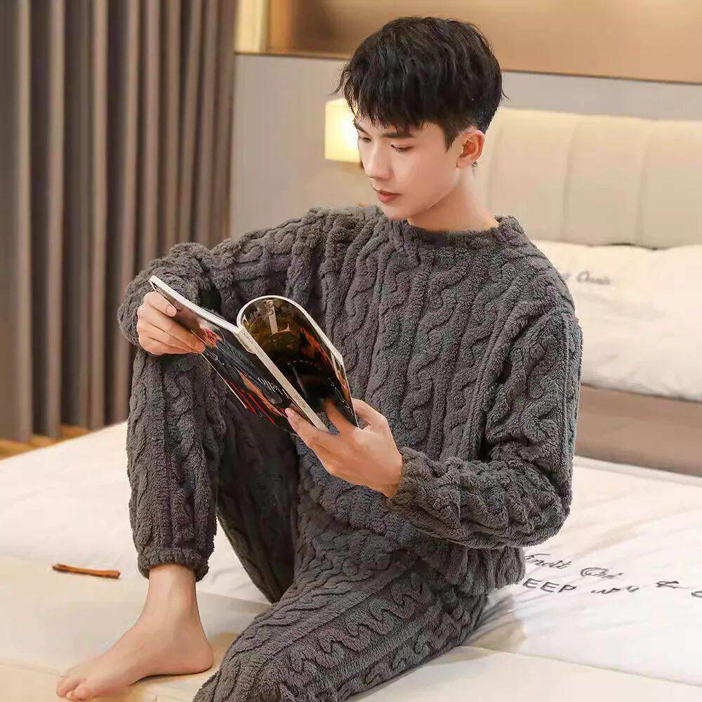Coral Fleece Pajamas Men