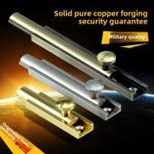 插销彷古纯铜插销锁门扣门栓木门插销防盗门插削暗销明销防盗