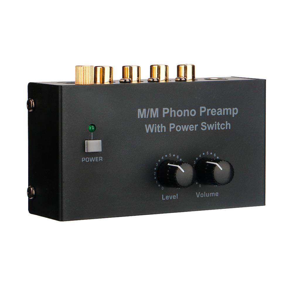 唱片机前置放大器 Phono Preamp PP500 黑胶唱盘放大器 前置唱放