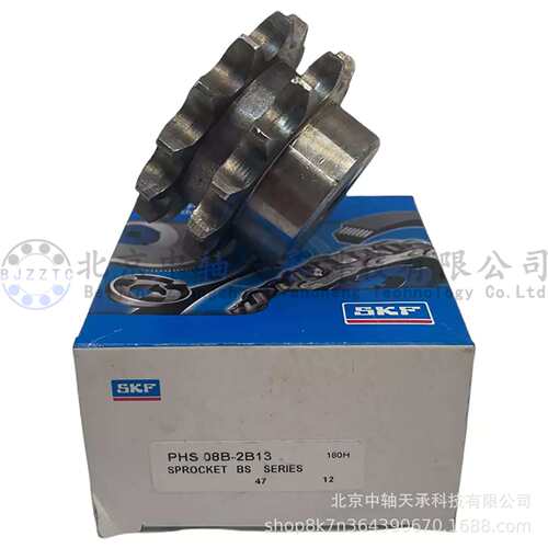 S-K-FPHS08B-2B13带单轮毂+双排链轮/带翻砂孔和轮毂形线