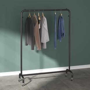 衣架架子简家用挂衣落地易凉衣杆摆摊龙Z150门架客服厅网红衣帽架