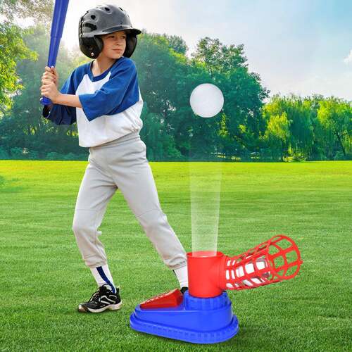 electric baseball pitching machine toy automatic launch with