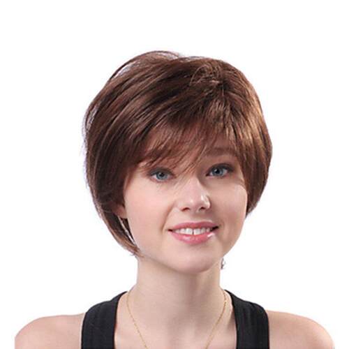 Wig short hair female fluffy hairstyle fluffy hairstyle