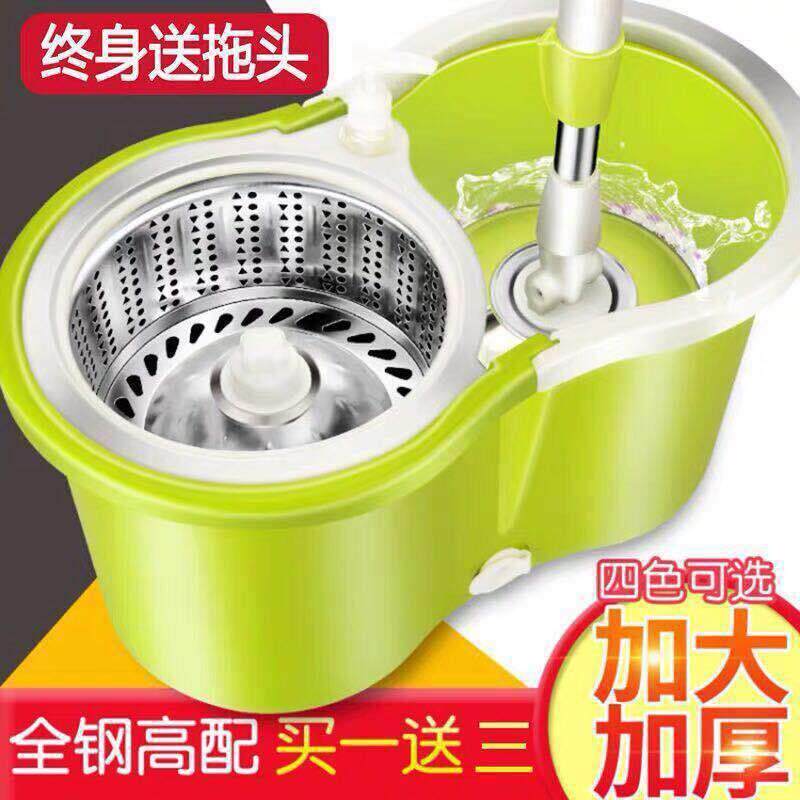 加厚加大旋转拖把桶双驱动墩布桶干湿两用拖布桶好神拖懒人免手洗
