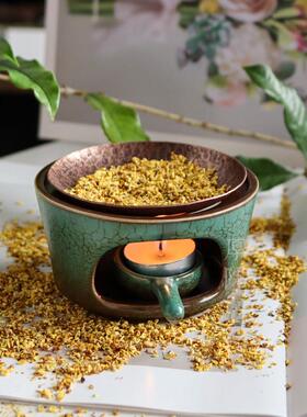 厚院【官正】家用陶瓷香薰炉隔火加热扩香器沉香粉桂花持久留香器