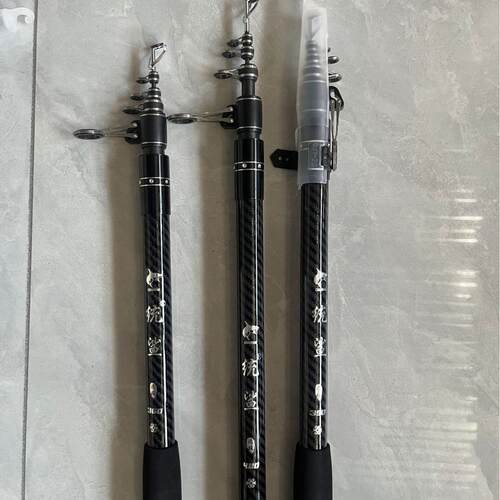 碳素远投竿可视锚鱼竿海竿长节超硬抛竿3.6-4.5米钓鱼竿