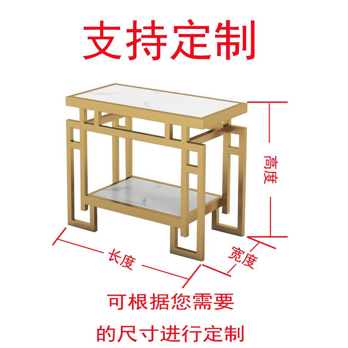 定制钢木鱼缸架子定做客厅双层承重金属底架铁艺鱼缸家用置物架