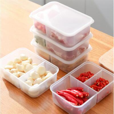 Transparent Soft-Lid Refrigerator Freshness Storage Box, Kit