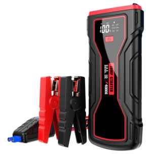 400ALKI跨境汽车应急启动0款电源热销式大容量点打气泵火一体机