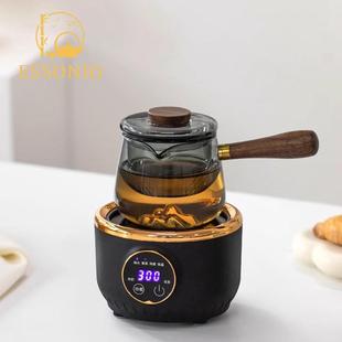 ESSONIO玻璃煮茶器家用小型电陶炉养生泡茶壶围炉煮茶壶恒温底座