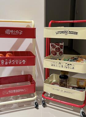 *Internet-famous Snoop DIY color-block storage rack, a multi