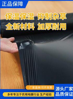 除黑色薄地膜农用种植果园蔬防菜种菜黑地MAV膜果树加塑料膜厚