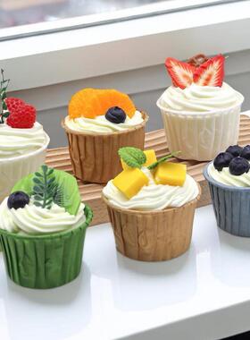 直销新款质优价廉奶油纸杯蛋糕冰箱贴新奇特家居摆饰店堂展示影视