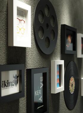 包马格利相特实7021木相框照片组墙/相邮框墙/框合