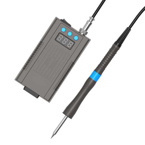 YOUYUE305 T12焊笔电烙铁焊台升温快可调温数显mini外贸款大功率