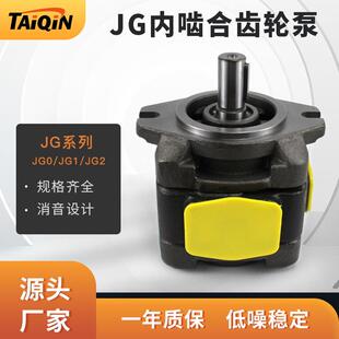 源头工厂工程机械专用JG内啮合齿轮泵 注塑机高压油泵电动液压泵
