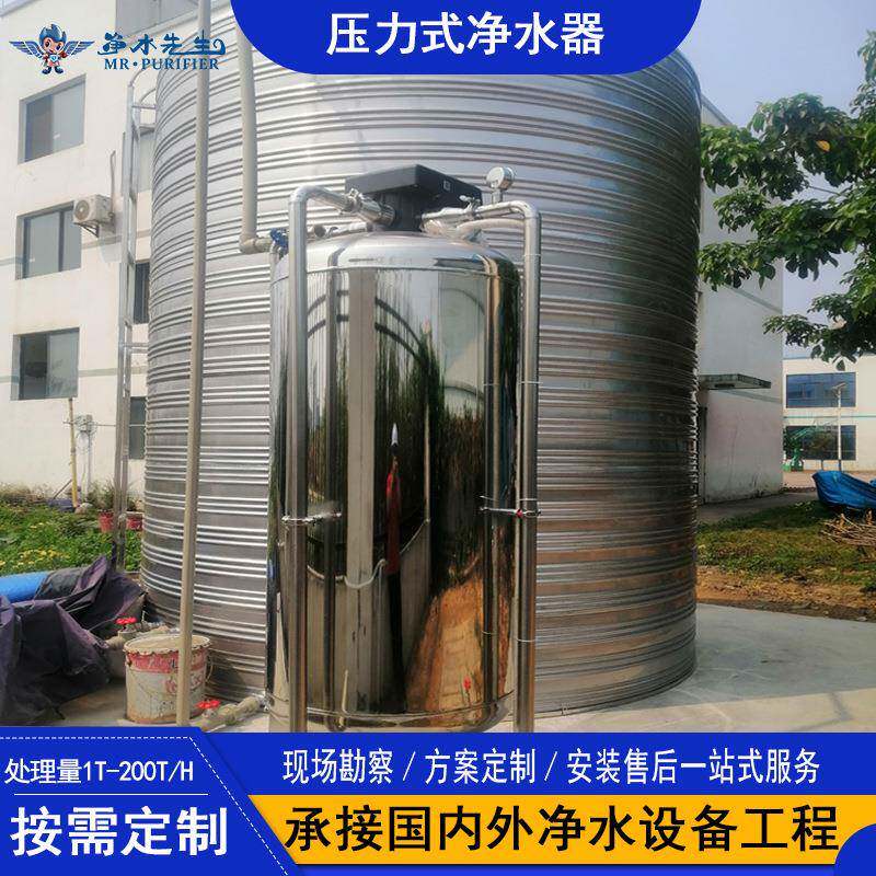 农村生活用水山泉水河水过滤设备高效一体化净水设备