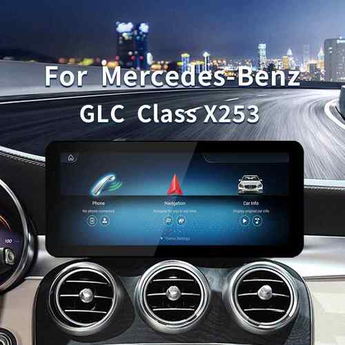 适用于奔驰C级-W205GLC-X253汽车中控导航仪安卓13高通8核