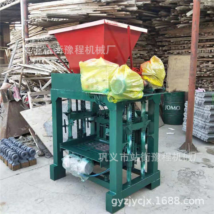 灌溉预制水泥U型槽砖机 铺装道路透水砖机 小型液压路面成型机