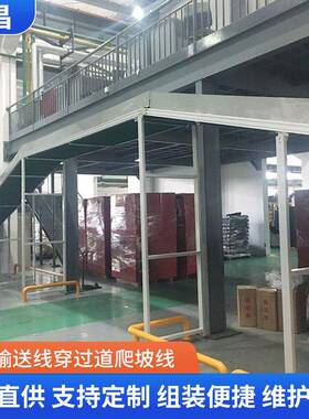 源头厂家重型工业自动化皮带机不锈钢物料提升机爬坡输送线设备