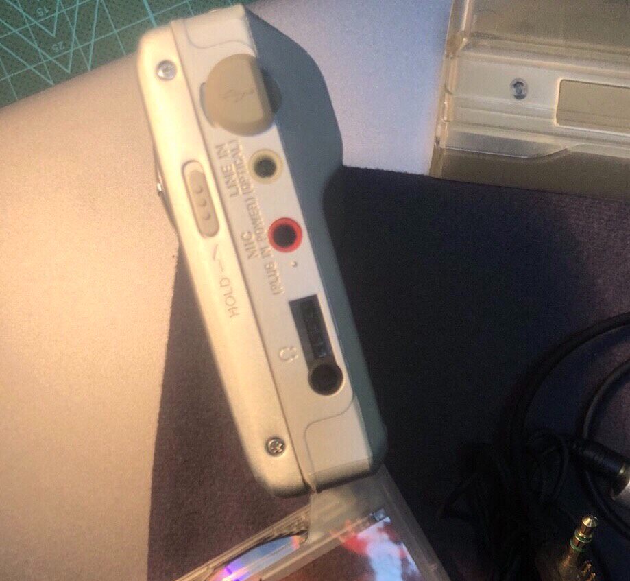 소니 MD 워크맨 MZ-N707 실버 (AA 배터리 사용, 최상급 컨디션) 5