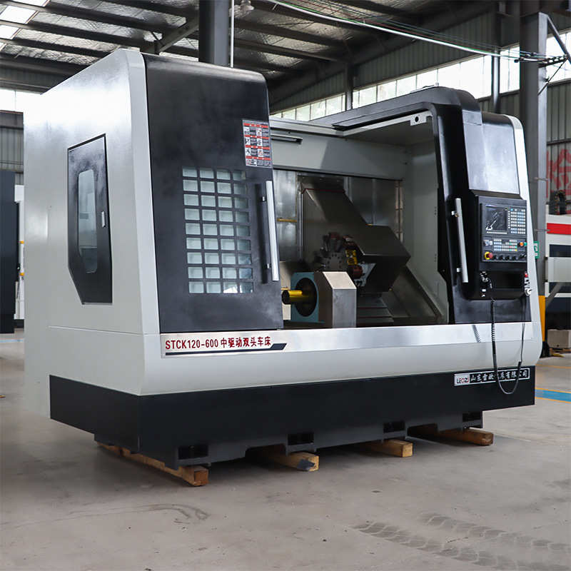 全自动双面车床 双头车床 来样试件托辊一次装夹加工双头数控车床
