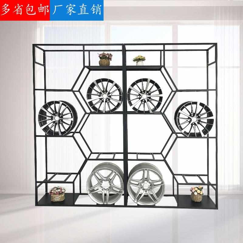 轮圈架子轮毂组合4S店展示架拆装改装钢铃架置物架钢圈改装件胎铃
