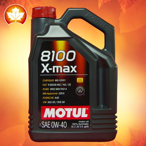 摩特 8100 0W20/0W30/0W40/5W30/5W40 5L/1L 进口酯类全合成机油