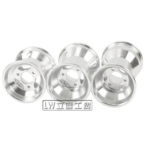 卡丁车5寸铝合金轮毂11x7.10-5漂移车轮胎铝圈 10*4.50-5轮圈轮毂