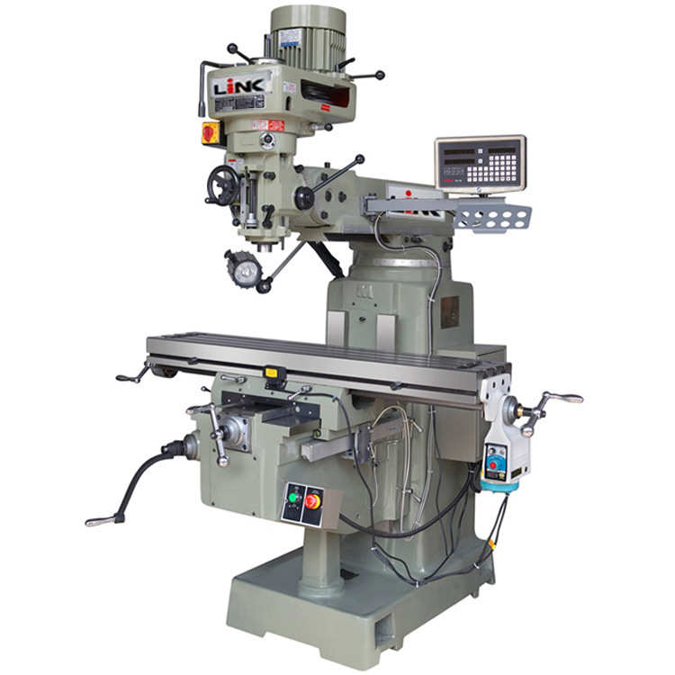 铣床厂家批发台湾永联大4号珍珠灰色立式炮塔铣床 高精密数显铣床