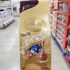 美国lindtlindor瑞士莲松露软心球巧克力，混合装600g