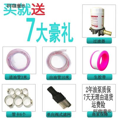 直销油电动柴抽泵1MSW2V24V20伏加油泵自2吸泵大功率加油麦太保