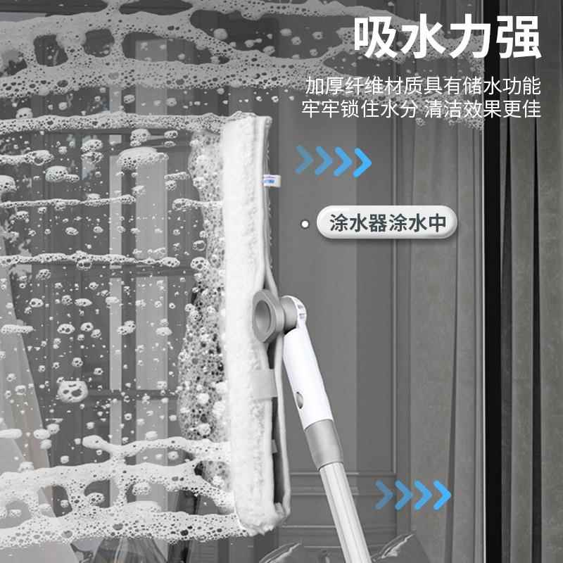 地朗净擦玻神器家用玻璃璃刮子擦窗器刮水器璃929刮伸缩杆玻刮洗