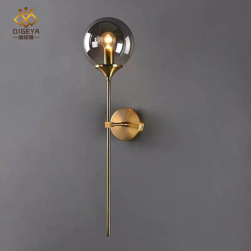 现代简约壁灯客厅北欧创意个性卧室床头灯镜前过道走廊背景墙壁灯