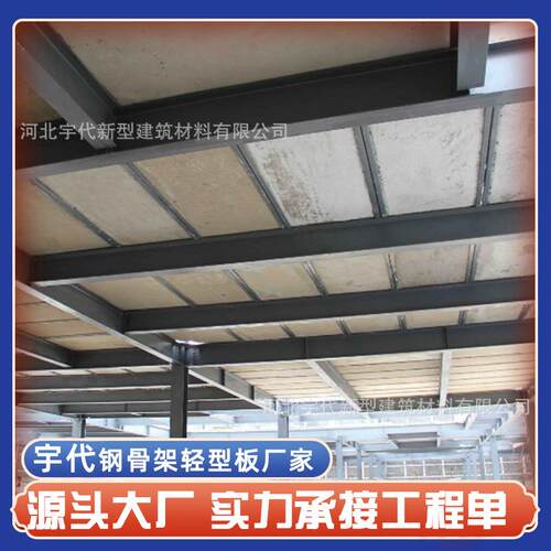 湖北鄂州loft夹层楼板价格loft预制楼板loft钢骨架轻型板厂家