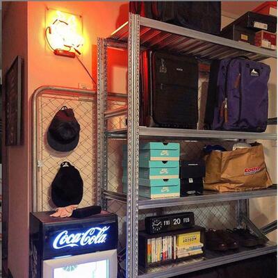 价格有优势metalsistem置物架衣架镀锌钢货架意大利生产 可设计