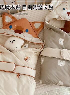 Home宝maker·AAL707365类纱布冬立体造型宝抱被0-3个月新生婴儿