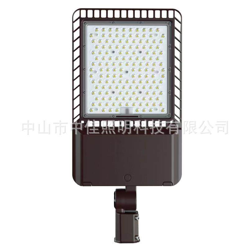 新款LED压铸可调角度路灯头100W200W市政工程大功率灯具led路灯头
