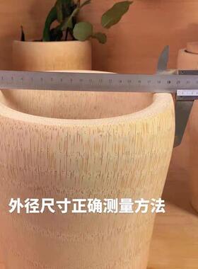 野炊竹根蒸饭桶楠竹筒饭竹筒竹根露营家用蒸饭竹甄子蒸筒整竹蒸桶
