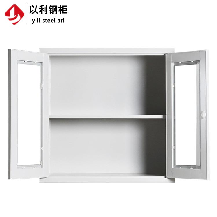 物铁皮柜玻璃对OSF门矮柜钢制办开公文件柜小柜子资料档案储柜带