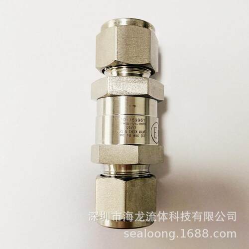 Swagelok不锈钢卡套向阀 SS-CHS8-1/3