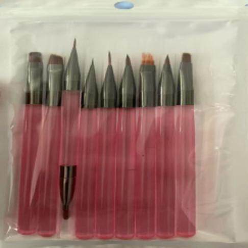 日式美甲笔刷套装光疗笔拉线笔彩绘笔专业一整套美甲工具法式圆头