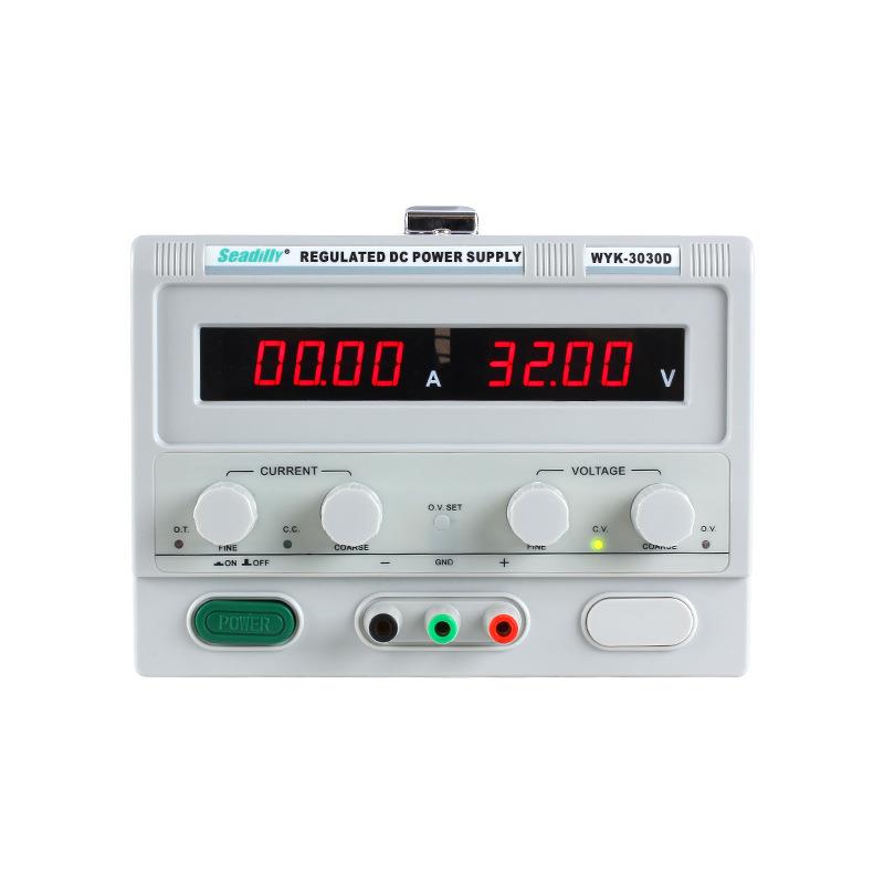 直流稳压电源200V1A2A3A5A可调电源WYK-2003D LED灯珠测试电源