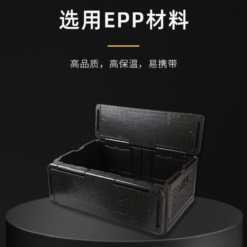 折叠保温箱商用摆摊泡沫箱车载户外冷炼运输露营冷藏箱可携式保鲜